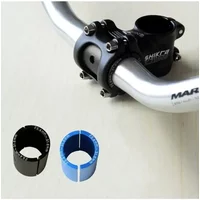 AliExpress 1Pair Bike Handlebar Shim 25.4mm To 31.8mm 31.8mm To 35mm Aperture Adjust Adapter MTB Road Bicycle Bar Stem Reducer