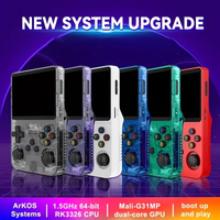 R36S Retro Handheld Video Game Console Linux System 3.5 Inch IPS Screen Portable Pocket Video Player 128GB Games Boy Gift