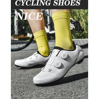 AliExpress AILIDUN Lock-Free Cycling Shoes Flat Pedal Shoes Men Bike Cleat Sneaker MTB Bicycle Biking Women Breathable Indoor Boots