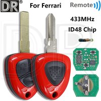 Great ID48 Chip 433MHz FCCID:012432 TRWS46E Car Remote Control Smart Key For Ferrari F430 458 488 599 Italia 612 FF