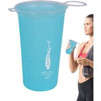 AliExpress NONE TPU Soft Cups Collapsibled Sports Water Bottle Outdoor Foldable Water Cup Running Cycling Hiking Flexible Water Bag