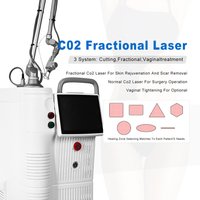 Fractional Laser 10600nm Skin Tightening Rejuvenation Co2 Fractional Laser Machine Acne Scar Wrinkle Removal Laser