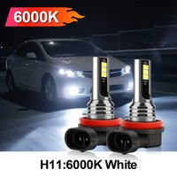2pcs LED H8 H16 JP H11 3030 12SMD Car LED Fog Light Bulbs 6000K White Auto Lamp Day Running Light 12V