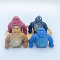 Cartoon FunnyTaba Squishy Mini Cute Orangutan Squeeze Fingertip Kawaii Orangutan Kids Fidget Toy Birthday Gift Stress Relief Toy
