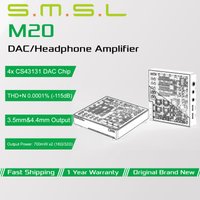 SMSL M20 Hi-Res Gaming Audio Decoder 4xCS43131 DAC Chip XU316 MQA USB1.1/2.0 Modus 3,5mm 4,4mm 700mW Ausgang Kopfhörerverstärker
