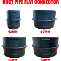 42/60/75/90mm Car Heater Ducting Reducer Hose Tube Connector Heater Ducting Pipe Joiner Connector for Eberspacher Webasto