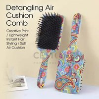 Professional Paddle Hair Brush Detangling Hairbrush Massage Scalp Styling Tool for Women Men Straight Curly Wavy Dry Wet D2TA