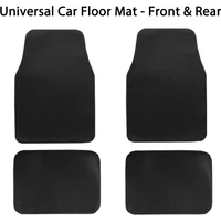 2-4Pcs Universal Car Front & Rear Automotive Carpet Floor Mats For Auto SUV Sedans Vans Accessories Dirt and Wear-resistant