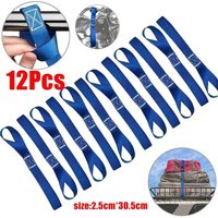 AliExpress NONE 12pcs Universal Luggage Straps Car Motorcycle Soft Cycle Transport Straps Box Securing Straps Fastening Ropes 2.5 X 30 Cm