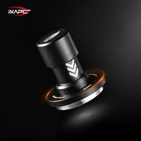 IKAPE 51/53.3/58.35MM V6 Tasseur à expresso à impact avec retour sonore, ressorts interchangeables 15lb/30lb, accessoires pour machine à café