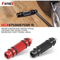 For CFMOTO 675SR-R 650NK Motorcycle Anti-skid Brake Pedal Widening and Gear Shift Lever Pedal 675SR 675 SR SR675 R 2025