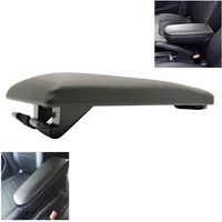 1PC Leather Car Armrest Latch Lid Center Console Cover Protector Cap For VW Jetta Golf 4 MK4 BORA Passat B5 Beetle Polo 6R 9N