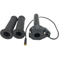 AliExpress ifunmobi Surron Style Full Twist Throttle For Bafang Mid Drive Motor BBS01 BBS02 BBSHD with Hand Grips eBike Electric Bicycle