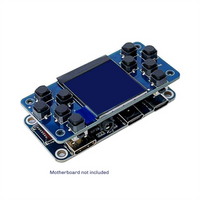 A72Z 1.3inch LCD Display Screen with Game Button & Audio Buzzer for Zero, 4B, Pi 5, RP2040-PiZero