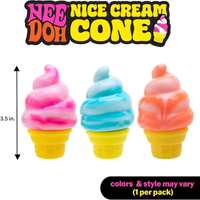 New NeeDoh Ice-Cream Blind Box Sensory Toy Stress Relieving Squishy Block Pinching Toy Vent Puzzle Souvenir For Adults
