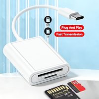 USB C Card Reader TF SD Memory Converter OTG Writer Type-C Adapter for IPad Pro for Macbook for Huawei Samsung Xiaomi Phone
