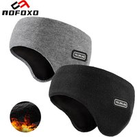 AliExpress nofoxo NOFOXO Winter Thicken Warmer Ear Cover Earmuffs Headband Windproof Earflap Protection Outdoor Cycling Ski Plush Ear Protector