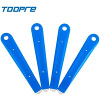 TOOPRE 2PCS/1Set Bicycle Tire Levers, Mountain Bike Metal Nylon Plastic Thickened Steel Core Tire Repair Tools for Outer Tires