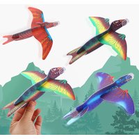 10/20/30pcs EVA Gliders Dinosaur Toys Hand Throw Flight Glider Toy for Kids Birthday Favors Gifts Classroom Prizes