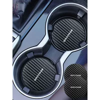 2pcs Car Cup Holder Anti Slip Insert Coaster Pads Accessories For KIA Sportage 2016 2017 2018 Sephia Stonic Carens