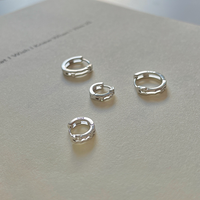 925 Sterling Silver Earrings Creative Hot Sexy Jewelry For Women Gift Customized Korean Earrings