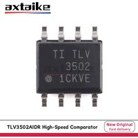 5PCS TLV3502AIDR SOP-8 TLV3502AID TLV3502 3502 SMD 4.5ns Rail-to-Rail High-Speed Comparator in Microsize Packages IC