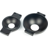 Aluminum Metal 75mm 100mm Half Ball Bowl type Adapter Converter fr Tripod Slider Camera Dolly Riser Ball Head DIY Support Part