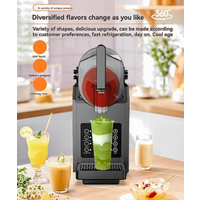 1pc 220v Snow Melting Machine Cold Drink Slush Machine Milkshake Commercial Stall Ice Sand Snow Cold Drink Machine