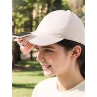 Solar Powered Clip Fan with Adjustable Angle, Portable Personal Cooling Fan for Hat, Desk, Camping, Hiking, Travel, Eco-Friendly
