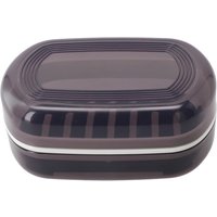Double Layer Design Outdoor School Soap Box Travel White Bathroom Container Reusable For Outdoor Picnic Camping