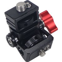 FEICHAO Swivel Tilt Adjustable Monitor for EVF Mount Screw 1/4 3/8 with Arri Locating Pins for Gopro 13 for Camera Flash Light