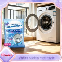Washing Machine Cleaner Powder Effectively Remove Stubborn Dirts Eliminating Odors Mildew Proof Home Laundry Cleaning Accessory