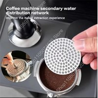 Magnetized 51/53/58mm Espresso Puck Screen with Magnet Stainless Steel Reusable Espresso Coffee Filter Mesh Screen Barista Tools