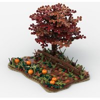 MOC Building blocks Assemble toys Autumn Scene Model 549pcs creative gift for all architecture lovers