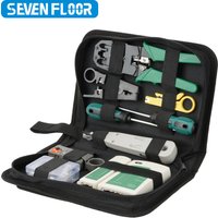 RJ45 RJ11 RJ12 Computer Network Repair Tool Kit LAN Cable Tester Wire Cutter Screwdriver Pliers Crimping Maintenance Tool Set