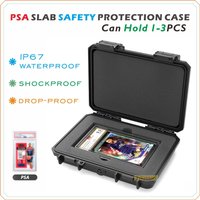 NEW PSA SLAB SAFETY PROTECTION CASE【Can Hold 1~3PCS】IP67 Waterproof, Shockproof & Drop-proof