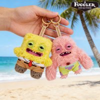 Fuggler with SpongeBob SquarePants Original Plush Dolls Gary Patrick Star Squidward Tentacles Ugly Monster Peluche Keyring Toys