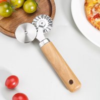 1PC-Biscuit Roller Knife, Lace Slicer, Rolling Cutter Mold, Cutting Knife, Cake Baking Special Tool, Pizza Knife