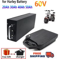 🏷✅🏷✅🏷✅Harley Citycoco 60v 50Ah Electric Motorcycle Waterproof 18650 Lithium Battery Suitable For CityCoco Electric Scooter