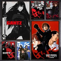 G-GANTZs Classic Anime Hot Poster Versatile HD Waterproof Wall Art Self-Adhesive Decor for Any Space Ideal Gift