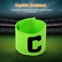 Leader Match Football Armband Professional Captain Arm Band Bracelet Nylon Adjustable Bright Color Competition Soccer Gift