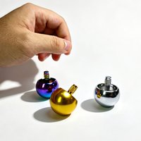 Metal Flip Over Top Desktop Gyroscope Spinning Tops Calm Down Quiet Relieve Stress & Anxiety for Adults Kids Cool EDC Gadgets