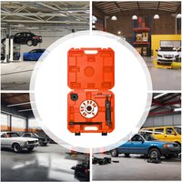 10T Hydraulic Wheel Hub Tool Drive Shafts Hydraulic Ejector Wheel Hub Puller Tool 4 & 5 Bolt 96mm-125mm