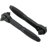 Two-in-one ratchet drill chuck key wrench black ratchet dual-use wrench 12.8mm/17.2mm tool