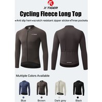 AliExpress X-TIGER Cycling Jersey Winter Thermal Fleece Cycling Jersey Men Long Sleeve Hot Warm Breathable Bicycle Clothing mtb jersey