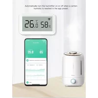 Tuya WiFi Sensor Wireless Humidity Temperature Monitor Smart Home Compatible with Smart Life Google Assistant and Alexa