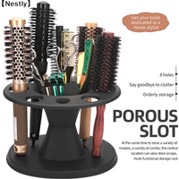 Barber Hairdressing Scissors Combs Tools Holder Storage Box Barbertop Salon Display Stand Salon Hairdresser Tool Organizer〔Nest〕