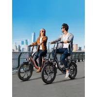 AliExpress NONE HillMiles MilePort 1 adult E-bike, 250W E-Mountain bike, 36V 13Ah battery, 20-inch fat tire city ebike,Electric Bicycle