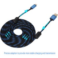 Charging Cable For Microsoft Xbox ONE Controller 3m USB Charging Cable For Sony PS4 Controller Fast Charging Accessory