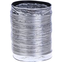 4inch Ventilator Pipe Aluminum Tube Air Ventilation Hose Flexible Exhaust Duct2M